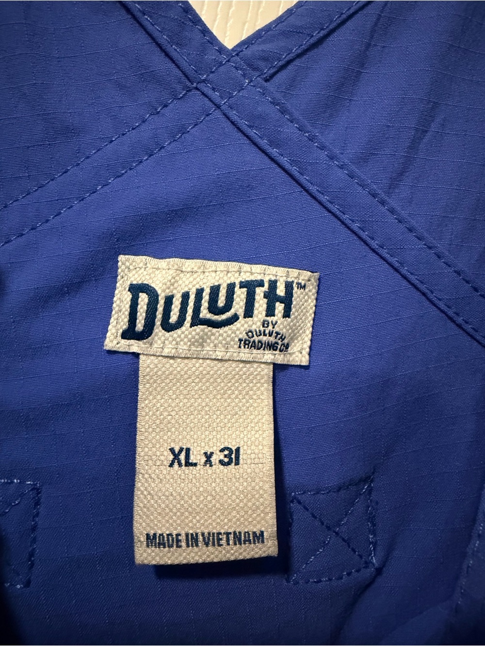 Duluth Trading Co Nwt Blue Women's Waterproof Overalls Jumpsuit - Picture 8 of 8